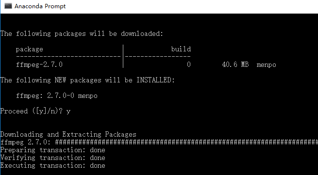 ffmpeg python conda install