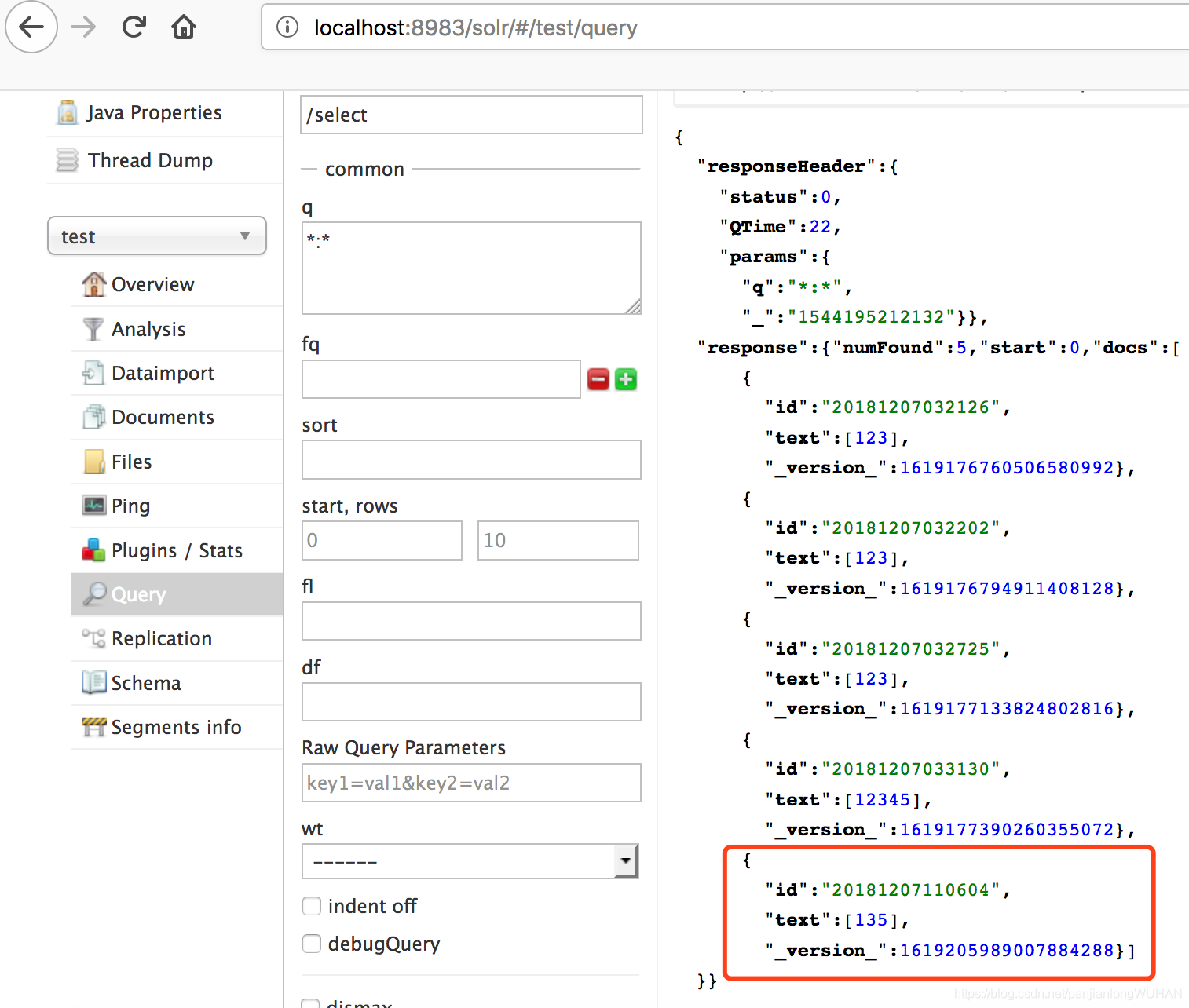 Spring Boot 中使用 Solr