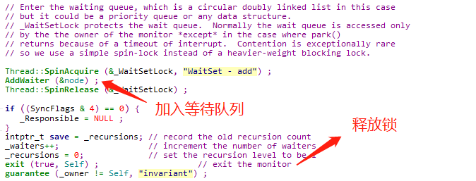 wait源码