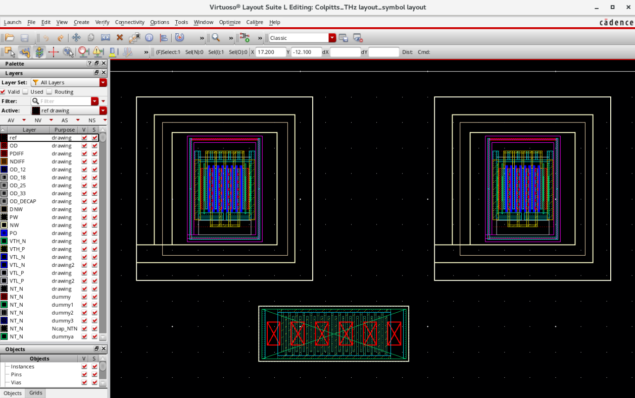 微电子新手入门之layout版图显示