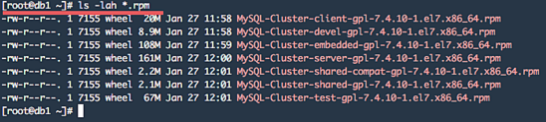 如何在CentOS 7上安装和配置MySQL Cluster