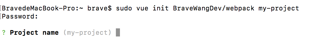 非官方模板库创建脚手架