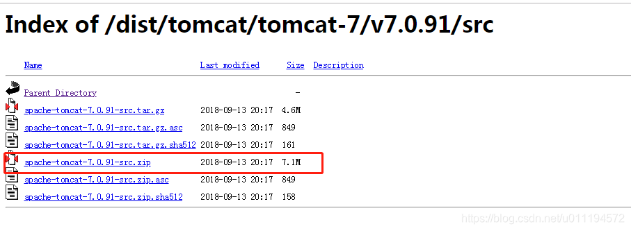 Tomcat源码下载