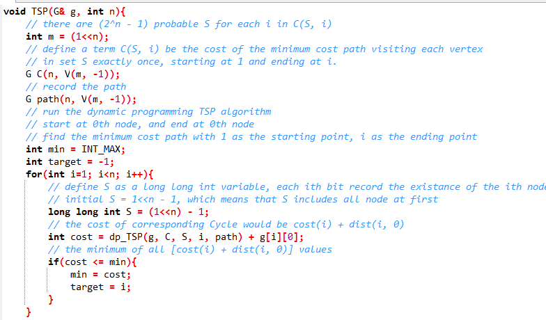 Solve TSP with dynamic programming——动态规划解决旅行商(邮递员)问题_邮递员问题最短路径的动态规划-CSDN博客