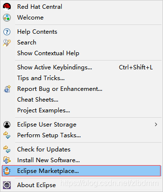 进入Eclipse插件市场