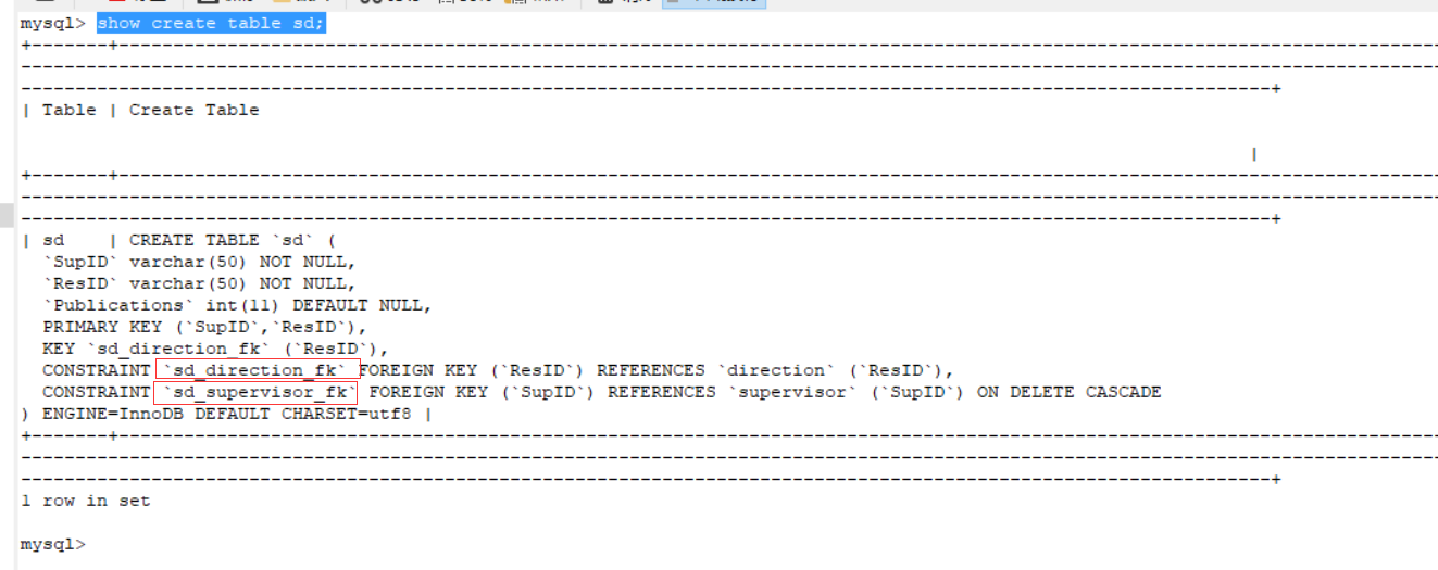 mysql 级联删除 【简单详细】