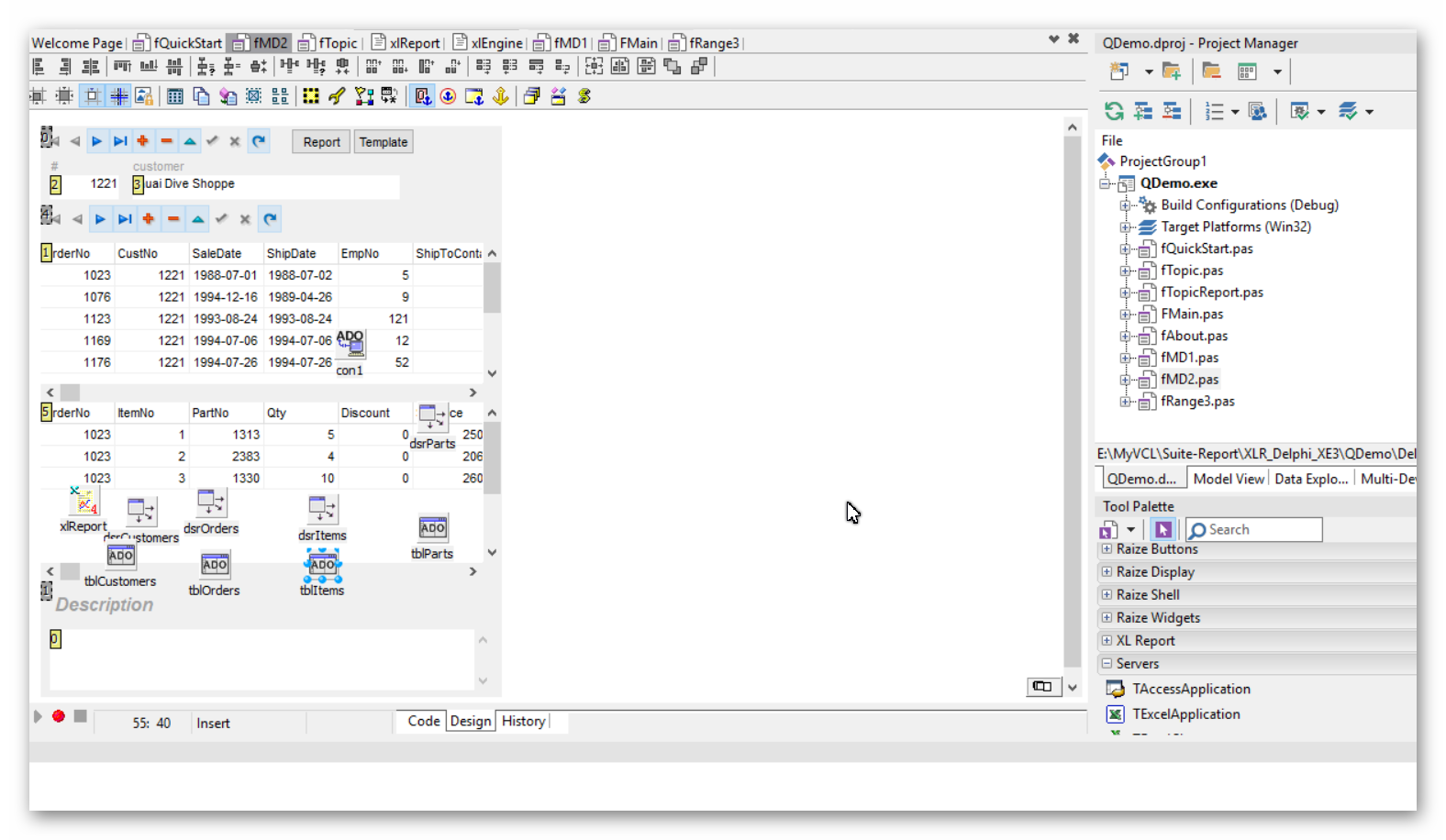 XLReport / Excel 2013 Ole Error 800A03EC