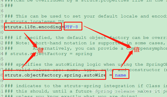 default.properties文件内部样式