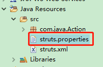 struts.properties文件创建