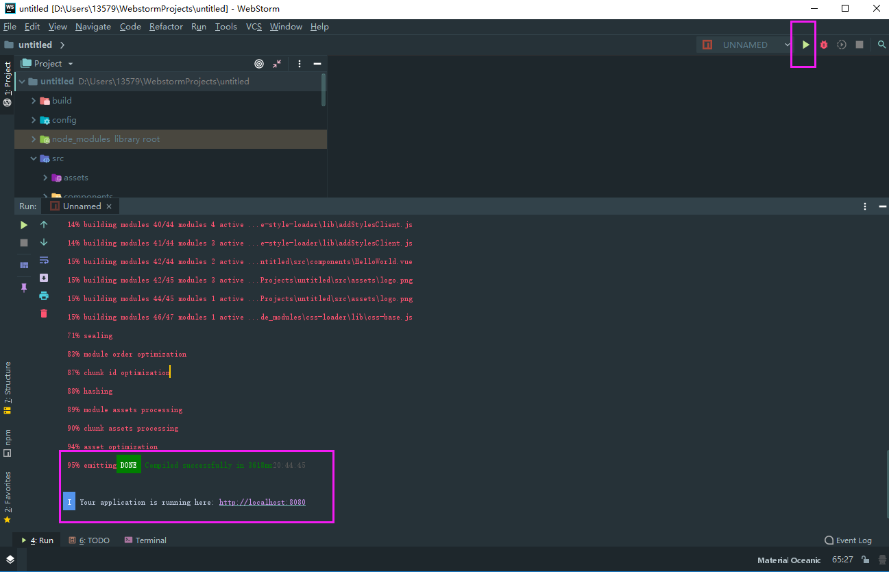 【webstrom 创建vue项目】 - CSDN