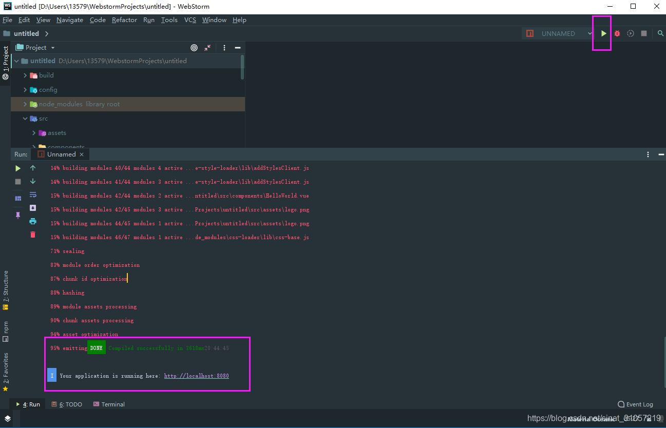 【webstrom 创建vue项目】 - CSDN