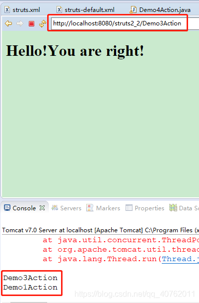 转发到Action实现图