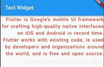 Flutter基础Widget之Text(文本控件)_fontweight: fontweight.w600,-CSDN博客