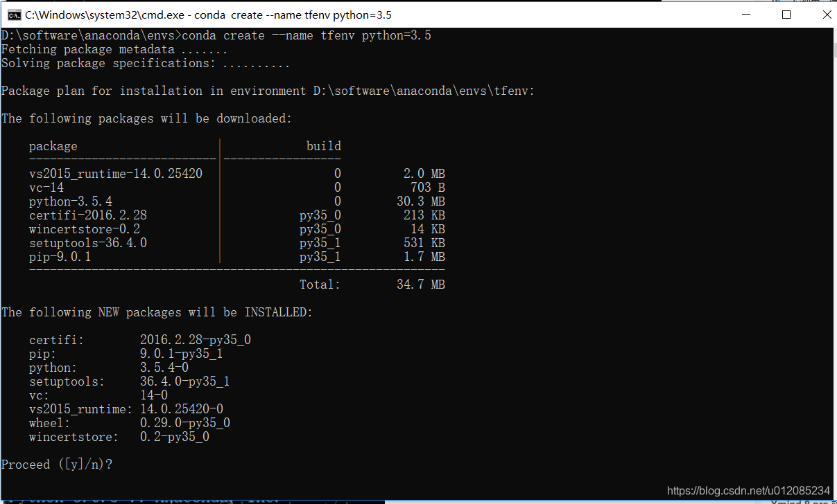 anaconda3 (python 3.5) + pycharm + tensorflow (win 10)_anaconda3 ...