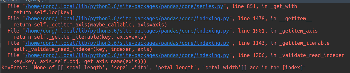 Python的pandas模块apply函数报KeyError: None of [['xxx', 'yyy','zzz']] are in the [index]