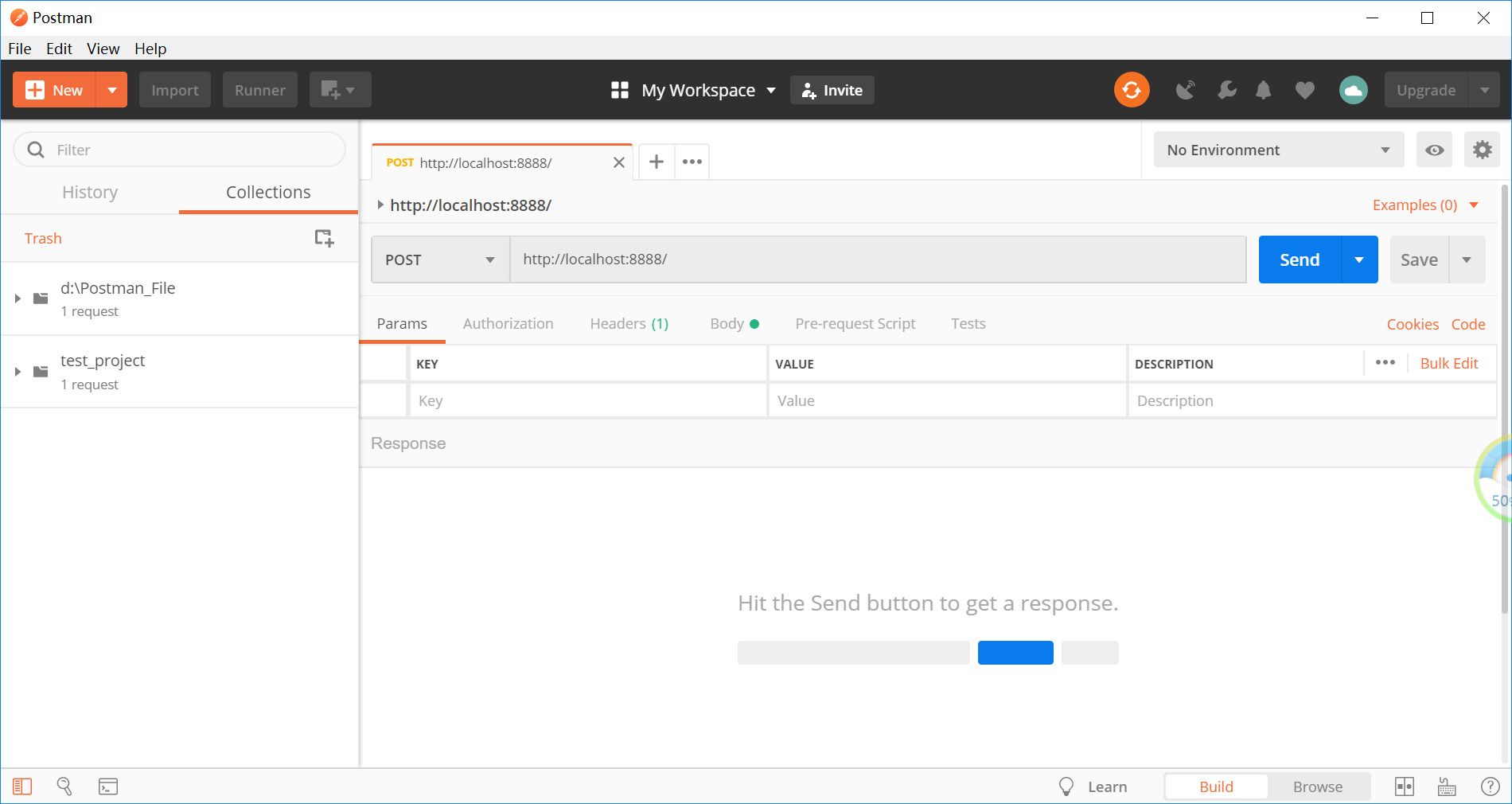 四,postman界面认识