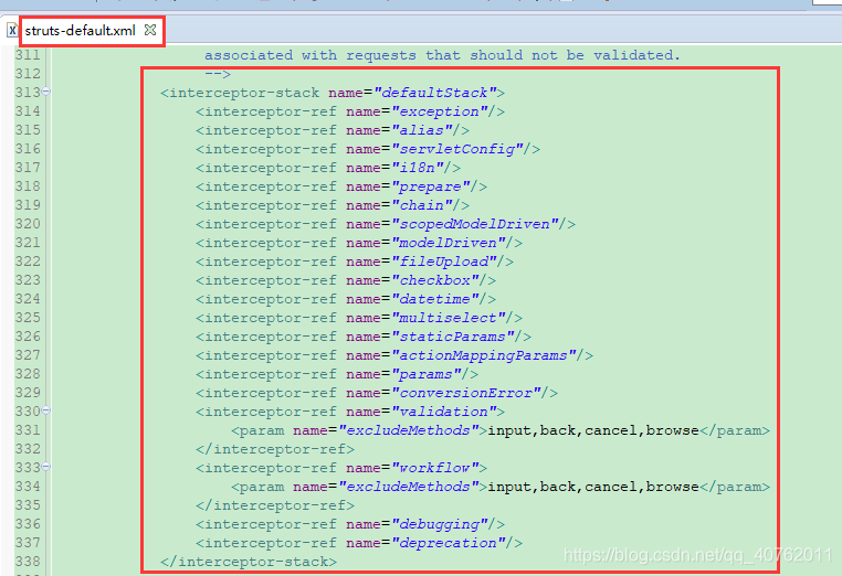 拦截器的集合图片描述