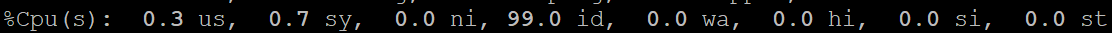 Linux 系统 CPU 使用率简单分析
