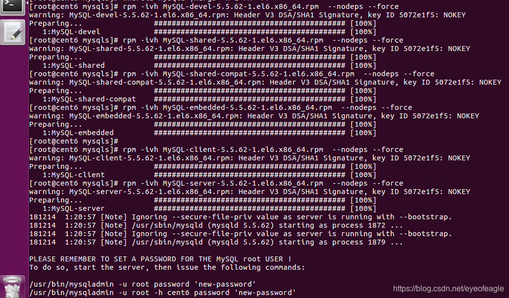 Centos Mysql5 5 Eyeofeagle CSDN