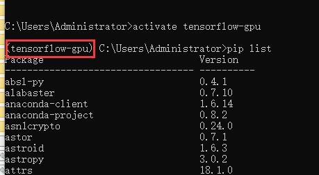 Windows conda install tensorflow gpu