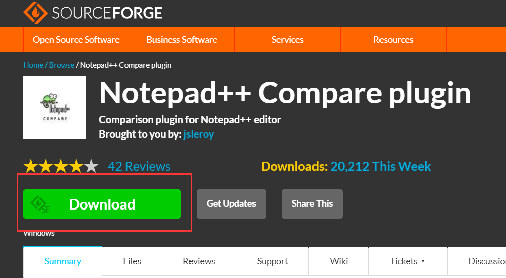 Notepad++ (x64 & x86) text comparison plugin Compare installation ...