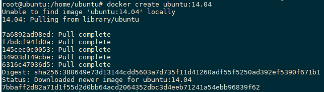 拉去新的ubuntu镜像