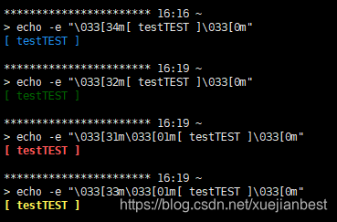 Xshell-XTerm配色方案：