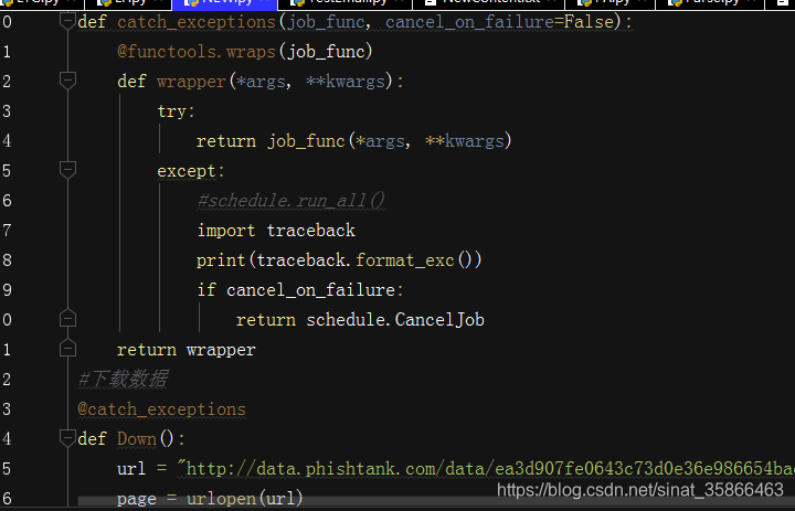 Python 关于定时任务 Schedule 出现异常 怎么让程序可以继续运行 其实我是c先生 的博客 程序员宅基地 程序员宅基地 Python 关于定时任务 Schedule 出现异常 怎么让程序可以继续运行 其实我是c先生 的博客 程序员宅基地 程序员宅基地