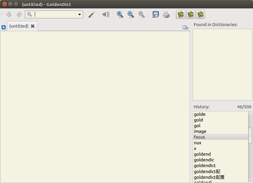 [使用教程] Linux上最好用的词典goldendict_golden dict 如何翻译段落CSDN博客