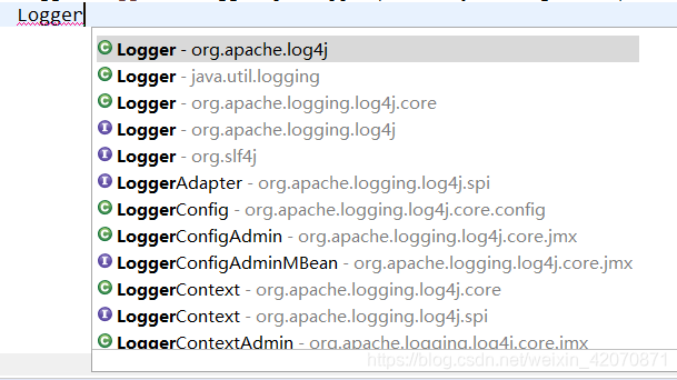 Logger logger = Logger.getLogger(Class clazz)获取不得的问题。_无法解析 'logger' 中的 ...