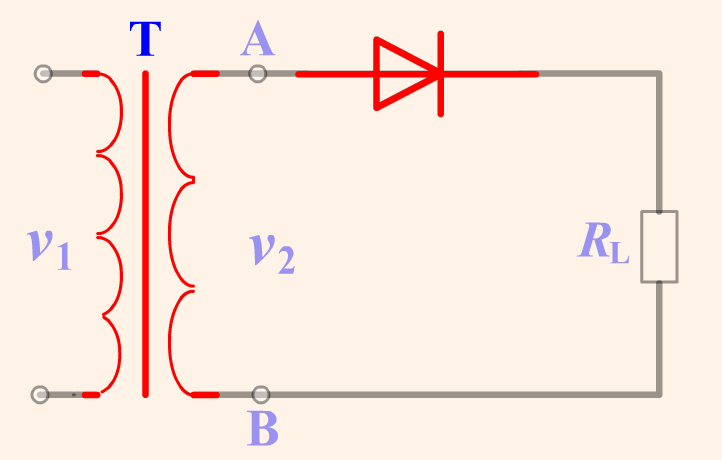 单向半波整流电路_半波和全波整流的区别