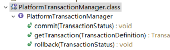 PlatformTransactionManager