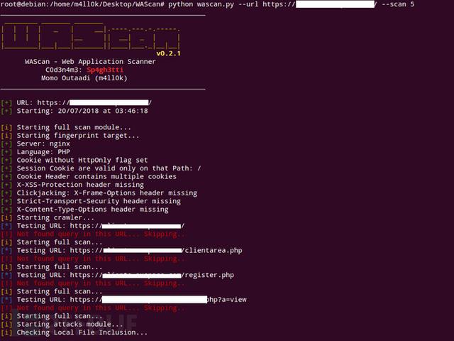 基於Python開發的一款功能強大的Web應用程式掃描工具