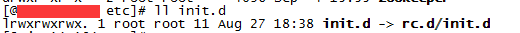 linux下/etc/init.d的简单介绍