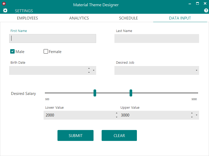 WinForms Material Designer