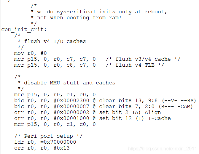 cpu_init_crit函数