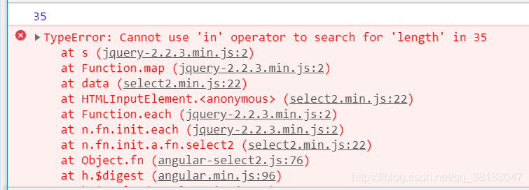 TypeError: Cannot use 'in' operator to search for 'length' in xxx解决-CSDN博客