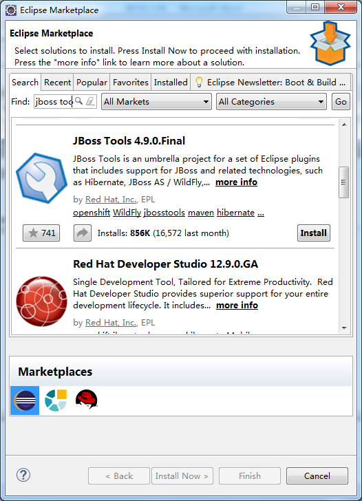 jboss tools for eclipse neon jboss tools for eclipse neon