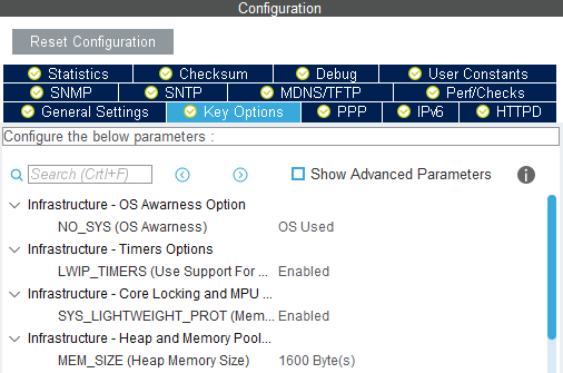 Configure LwIP in STM32CubeMX - Programmer Sought
