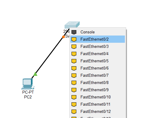 FastEthernet口连接