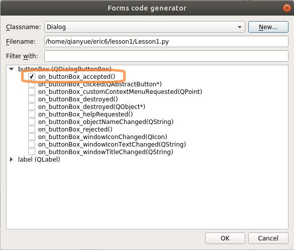 pythonpyqt你好世界eric6图形界面编程第1例