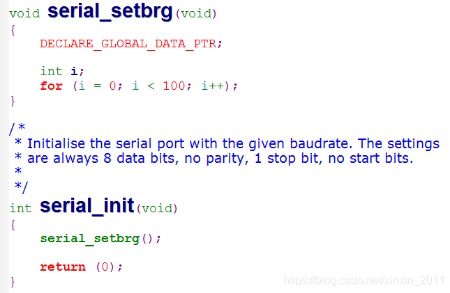 serial_init函数