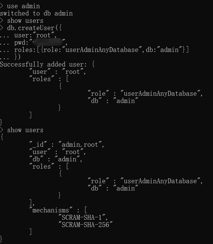 MongoDB 4.0.3 添加用户名密码_mongo 4.0.3创建用户CSDN博客
