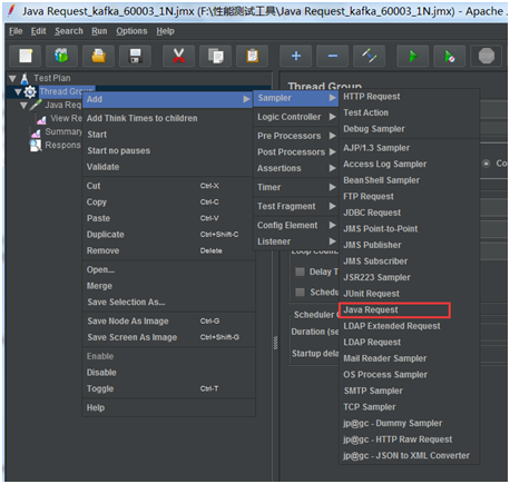 Jmeter 添加kafka支持
