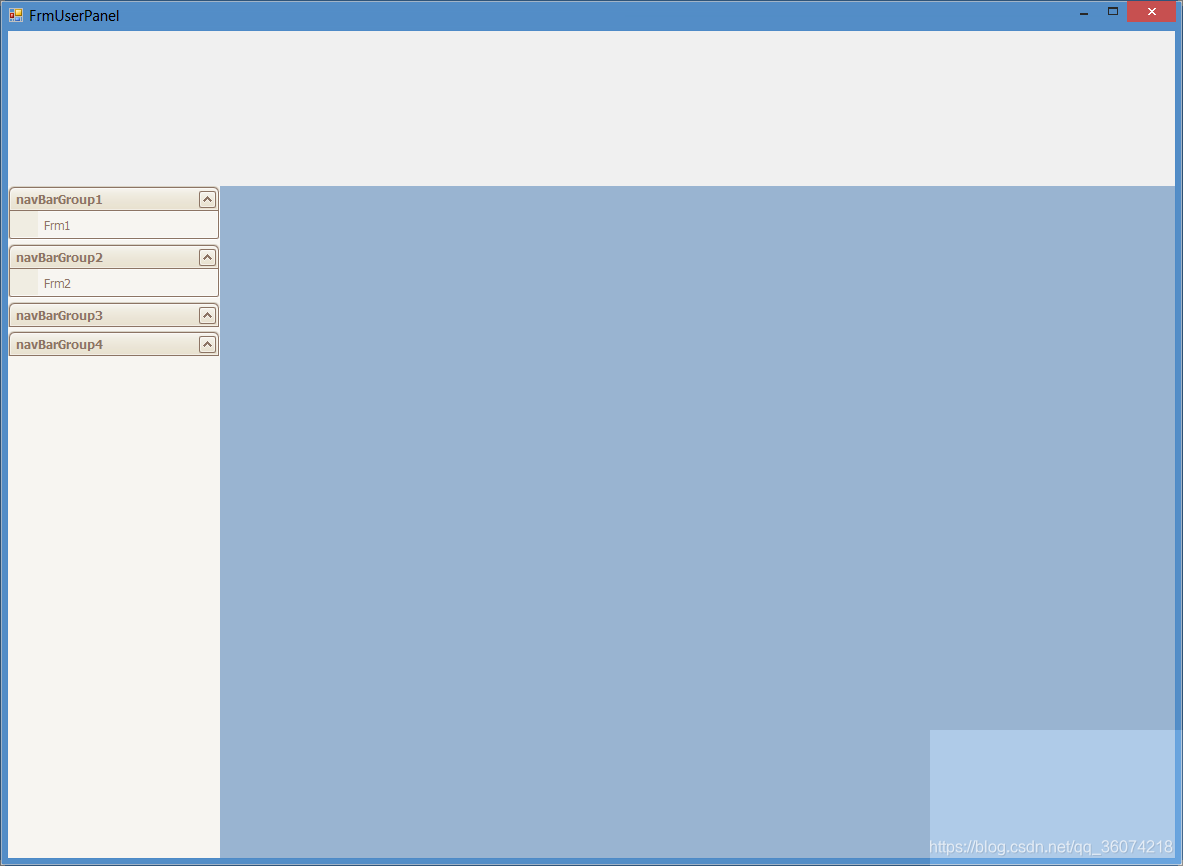 winfrom 使用Panel 里面嵌套Form界面使用效果_winform frame-CSDN博客