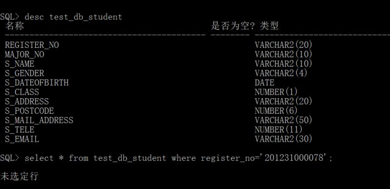 Oracle明明是varchar2类型的数据却要不加引号才能select出来 代码天地