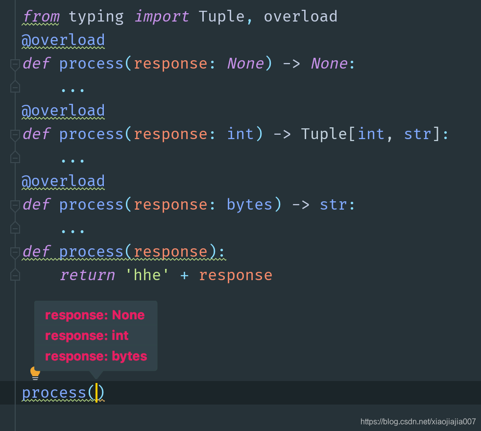 python中的 type hint 类型提示_python typing.typevar没有提示-CSDN博客