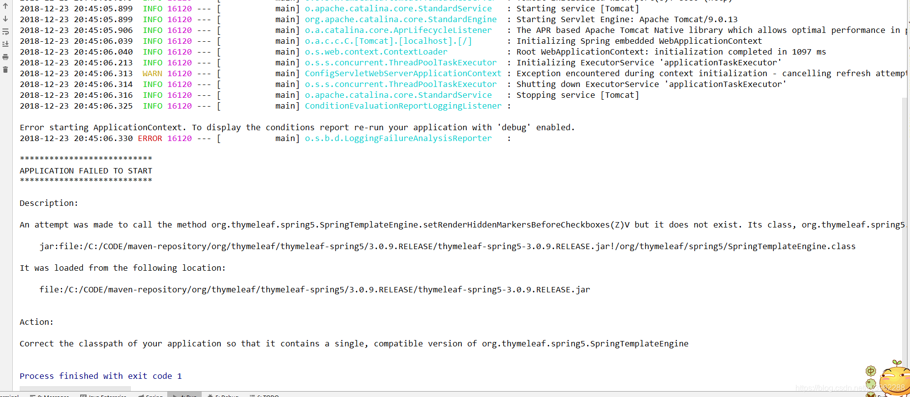 springboot 整合thyleaf中spring-boot-starter-parent版本问题。_spring-boot ...