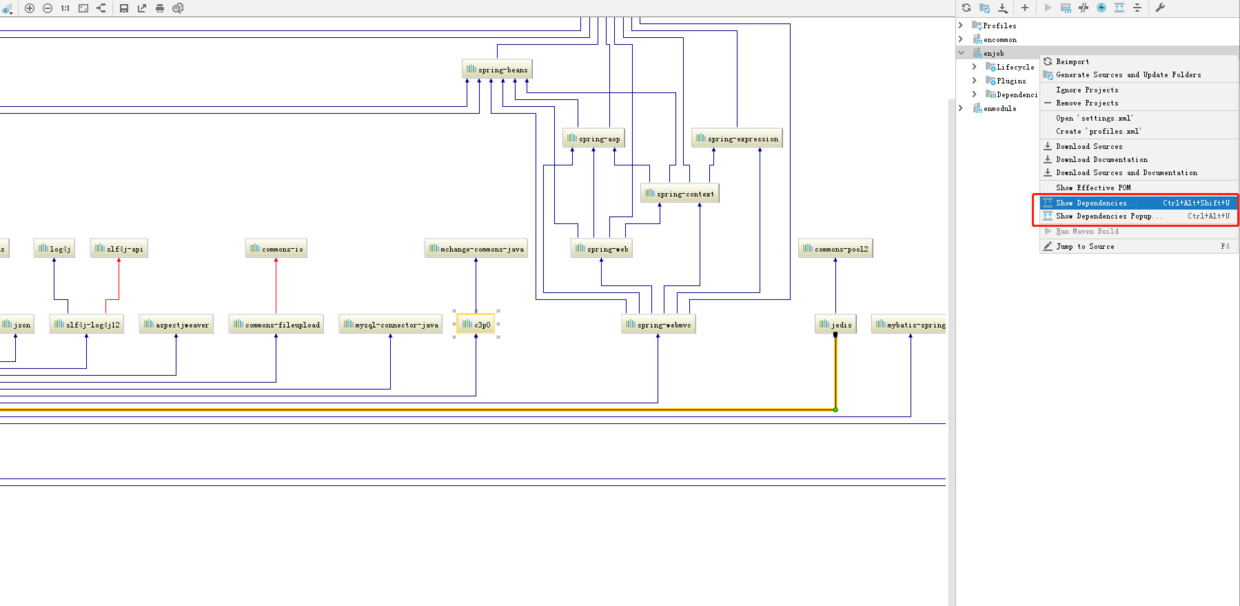 Find idea maven package conflicts 0.png