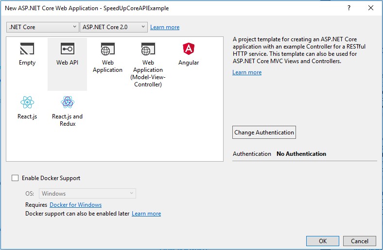 ASP.NET Core 2 WEB API